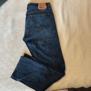 Levi's Men's Indigo Straight Jeans